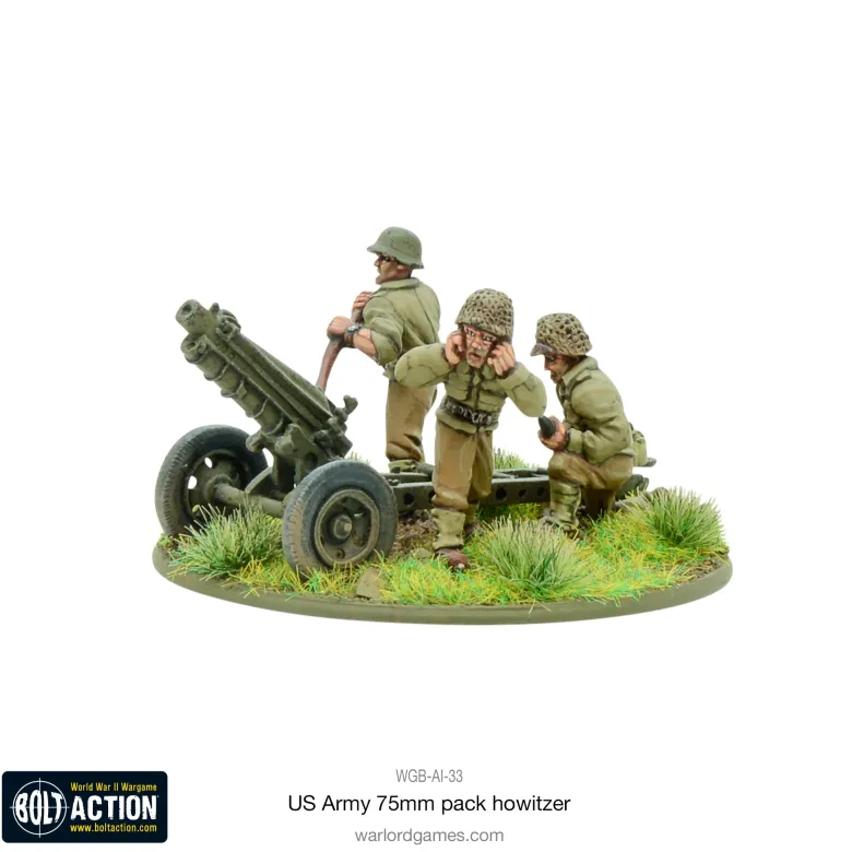 Bolt Action: US Army 75mm Howitzer