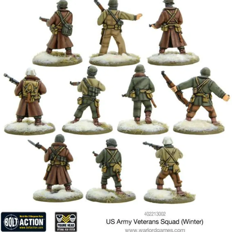 Bolt Action: US Army Veteran Squad (Winter)