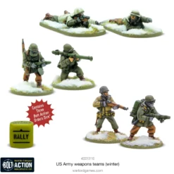 Bolt Action: US Army (Winter) Weapons Teams
