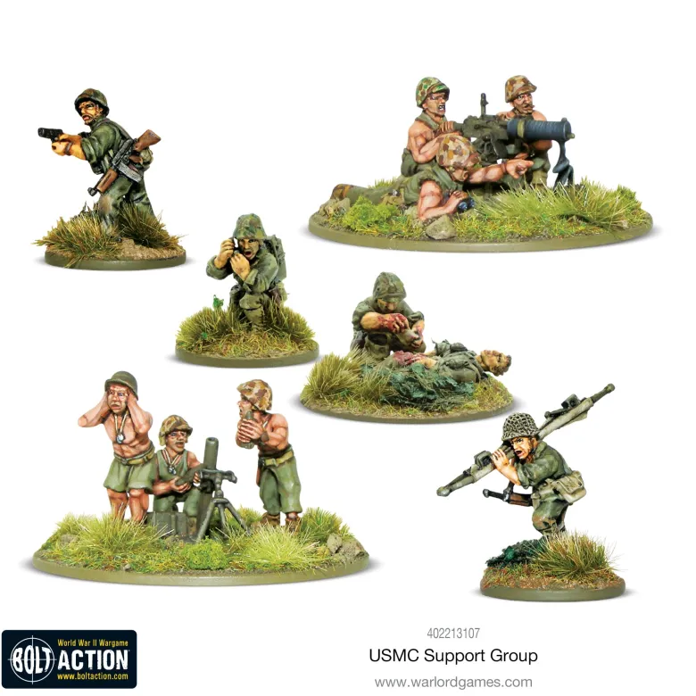 Bolt Action: USMC Support Group