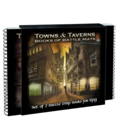 Books of Battle Mats – Towns & Taverns