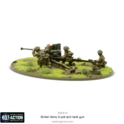 British Army 6-pdr Anti-Tank Gun
