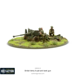 British Army 6-pdr Anti-Tank Gun