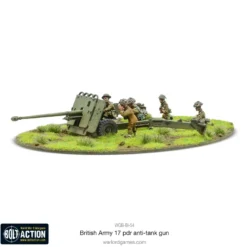 British Army 17 Pdr Anti-Tank Gun
