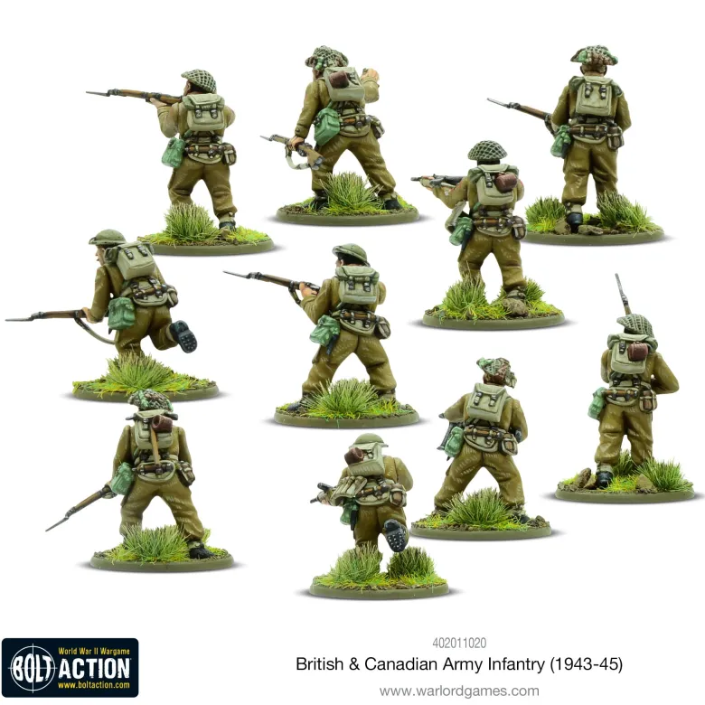 British & Canadian Army infantry (1943-45)