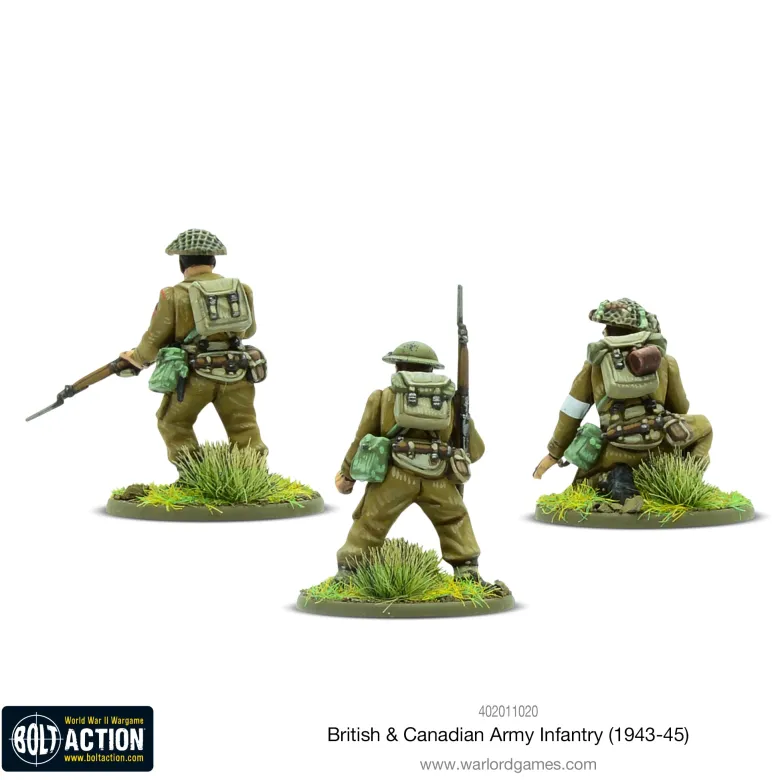 British & Canadian Army infantry (1943-45)