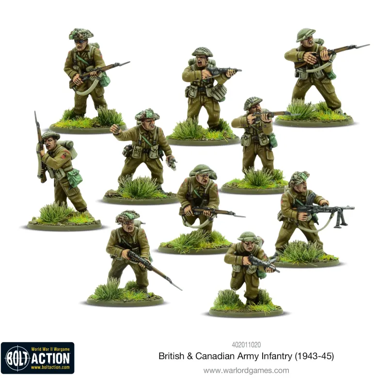 British & Canadian Army infantry (1943-45)