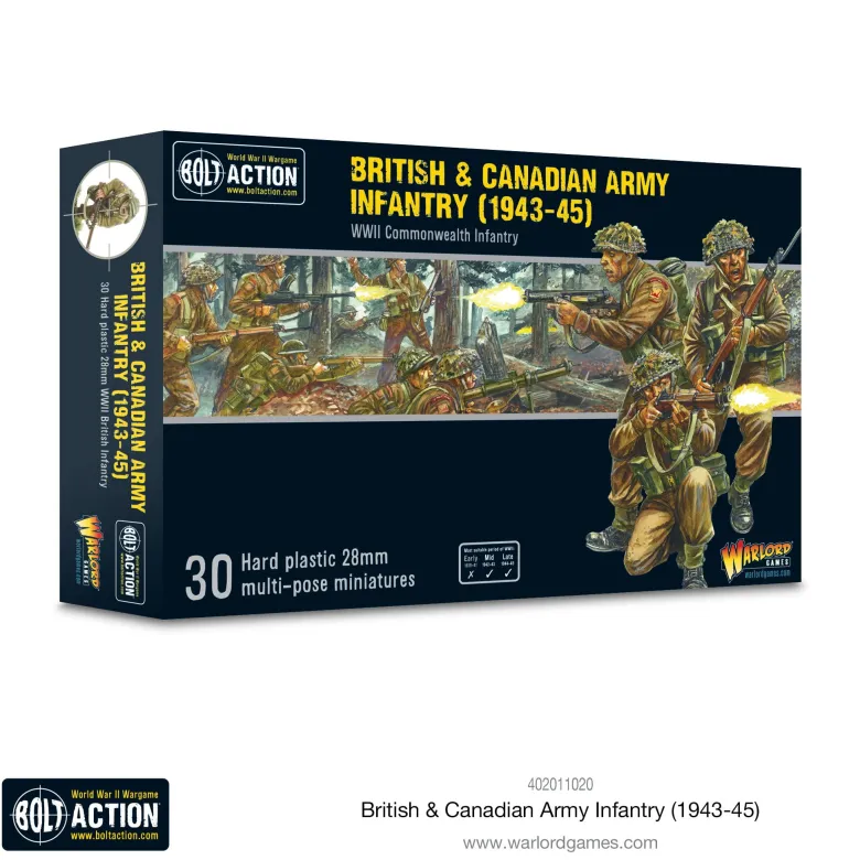 British & Canadian Army infantry (1943-45)