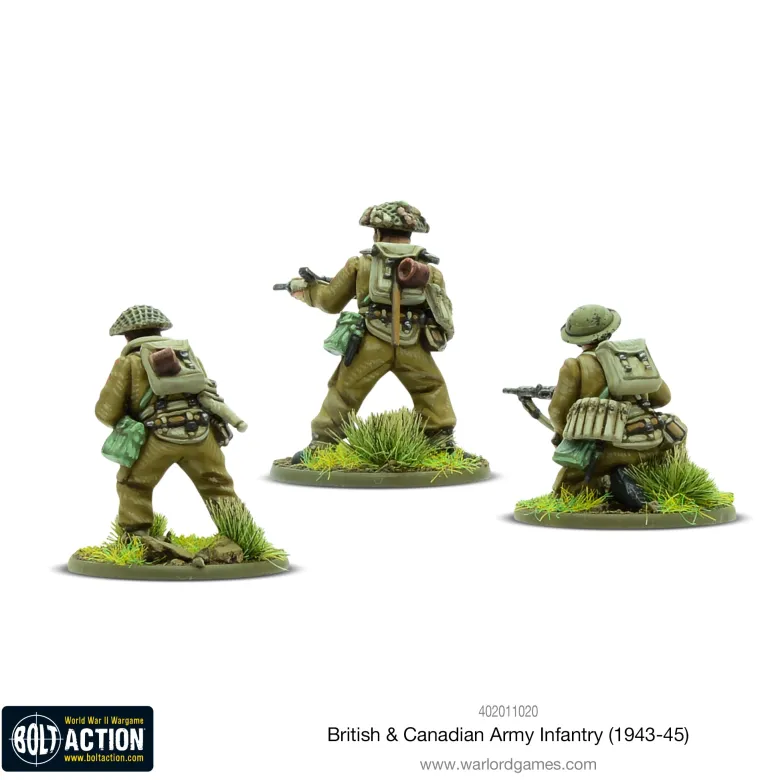 British & Canadian Army infantry (1943-45)