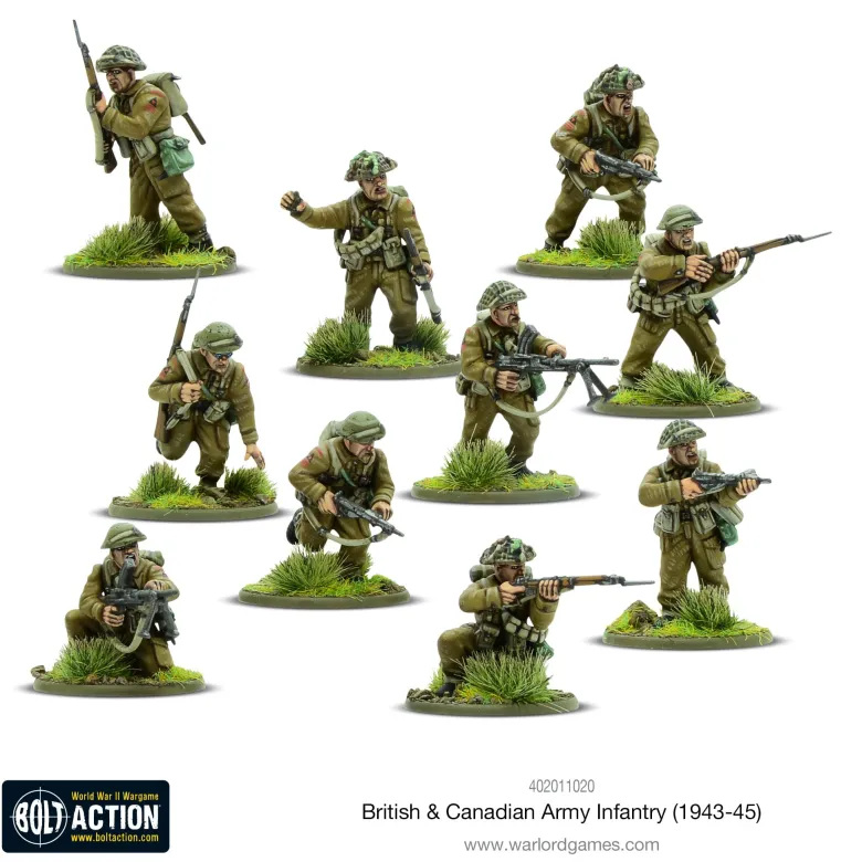 British & Canadian Army infantry (1943-45)