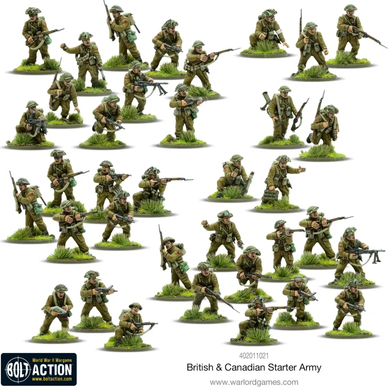 British & Canadian Army (1943-45) Starter Army