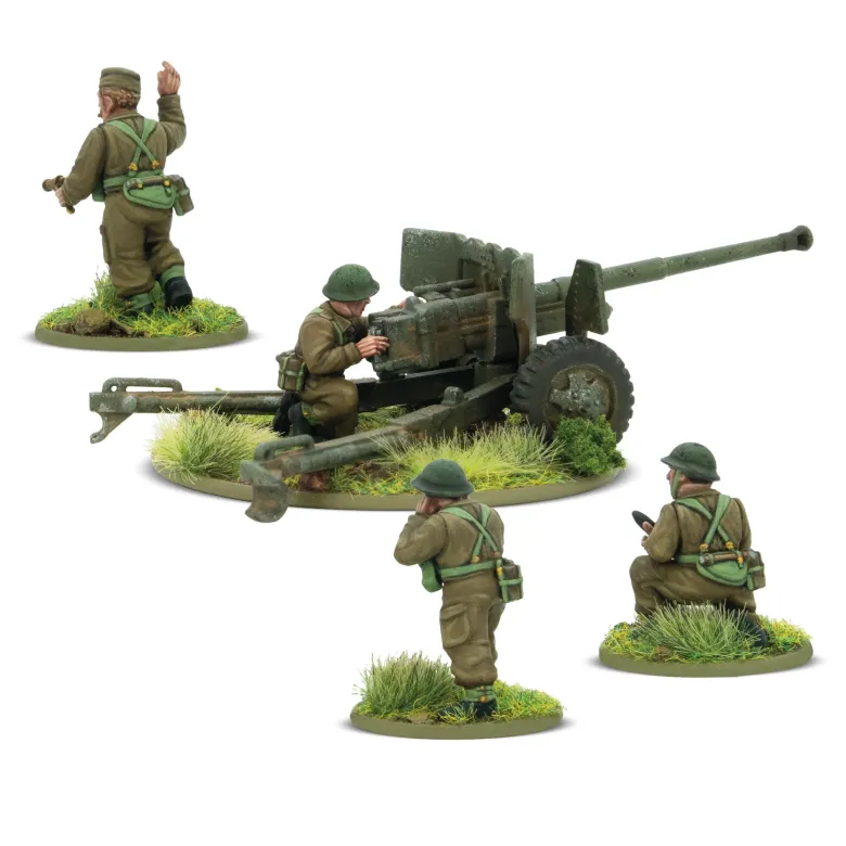 British 6-Pounder Anti-Tank Gun (plastic)