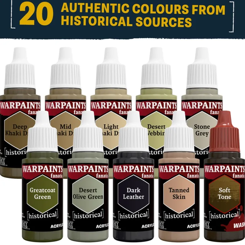British 8th Army Paint Set - World War II