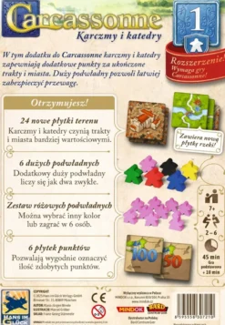 Carcassonne 3ed: 01 Karczmy i Katedry