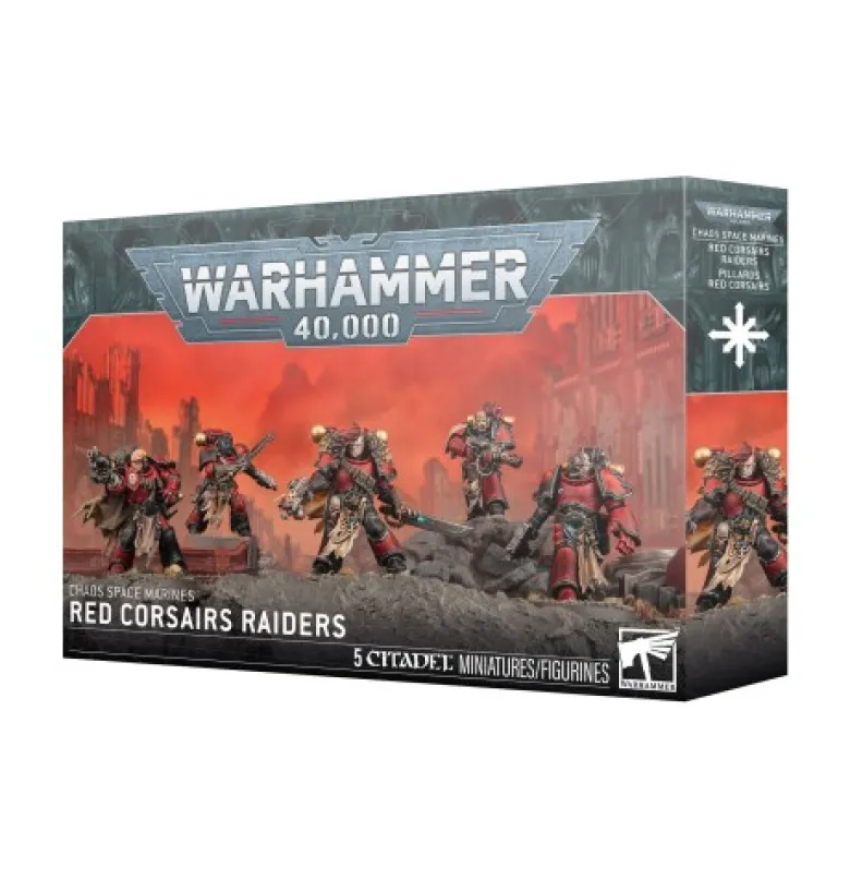 Chaos Space Marines: Red Corsairs Raiders