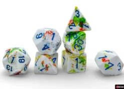 Chessex Brush Polyhedral Breezy/blue 7-Die Set