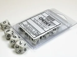 Chessex Speckled Arctic Camo Set of Ten d10s