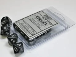 Chessex Speckled Ninja Set of Ten d10s
