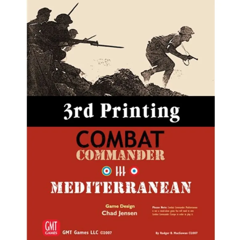 Combat Commander: Mediterranean, 3rd Printing EN