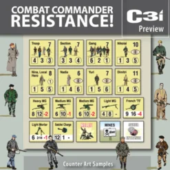 Combat Commander: Resistance, 2nd Printing EN