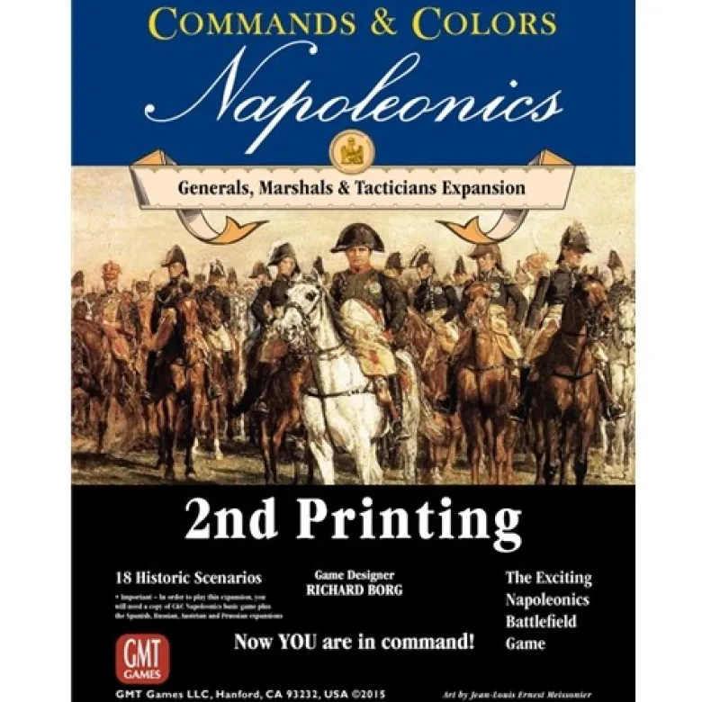 Commands & Colors: Napoleonics Expansion #5 - Generals, Marshals & Tacticians (2nd Printing)