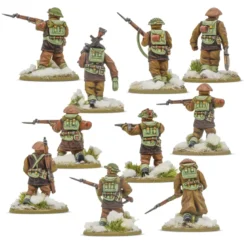 Crossing the Rhine' - British & Canadian infantry (Winter) Starter Army