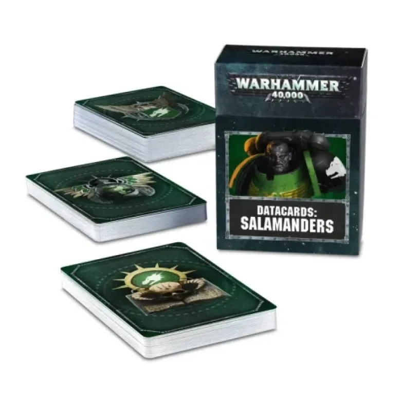 Datacards: Salamanders 8th edition