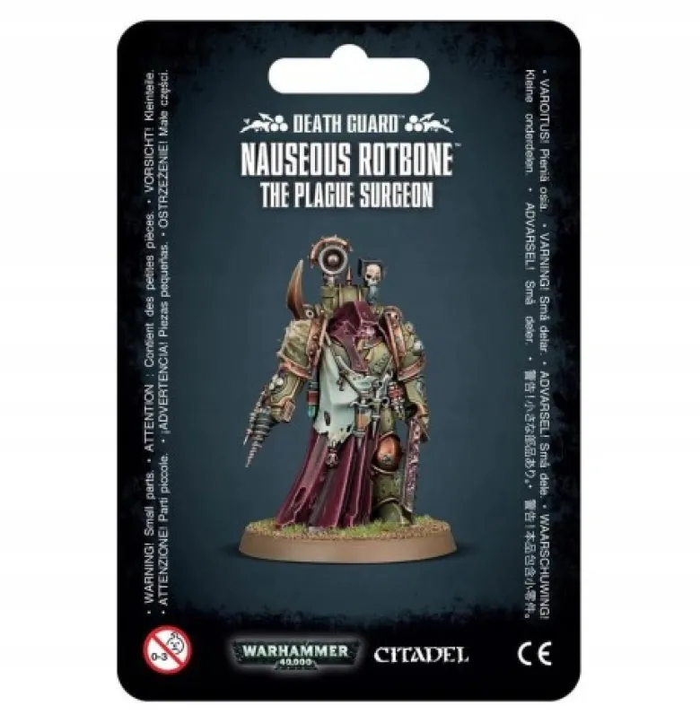 Death Guard: Nauseous Rotbone, The Plague Surgeon