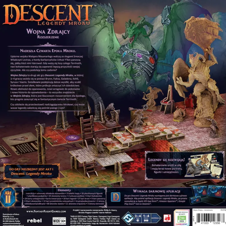 Descent: Legendy Mroku - Wojna Zdrajcy
