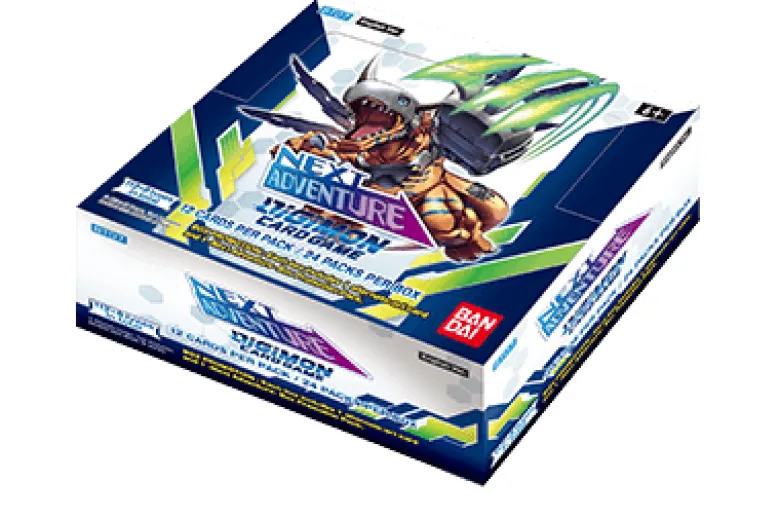 Digimon CG Booster Box BT07 Next Adventure + Promo
