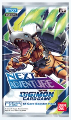 Digimon CG Booster Box BT07 Next Adventure + Promo