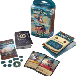Disney Lorcana TCG: Azurite Sea - Jim Hawkins & Tygrysek (Amber & Ruby) Starter Deck