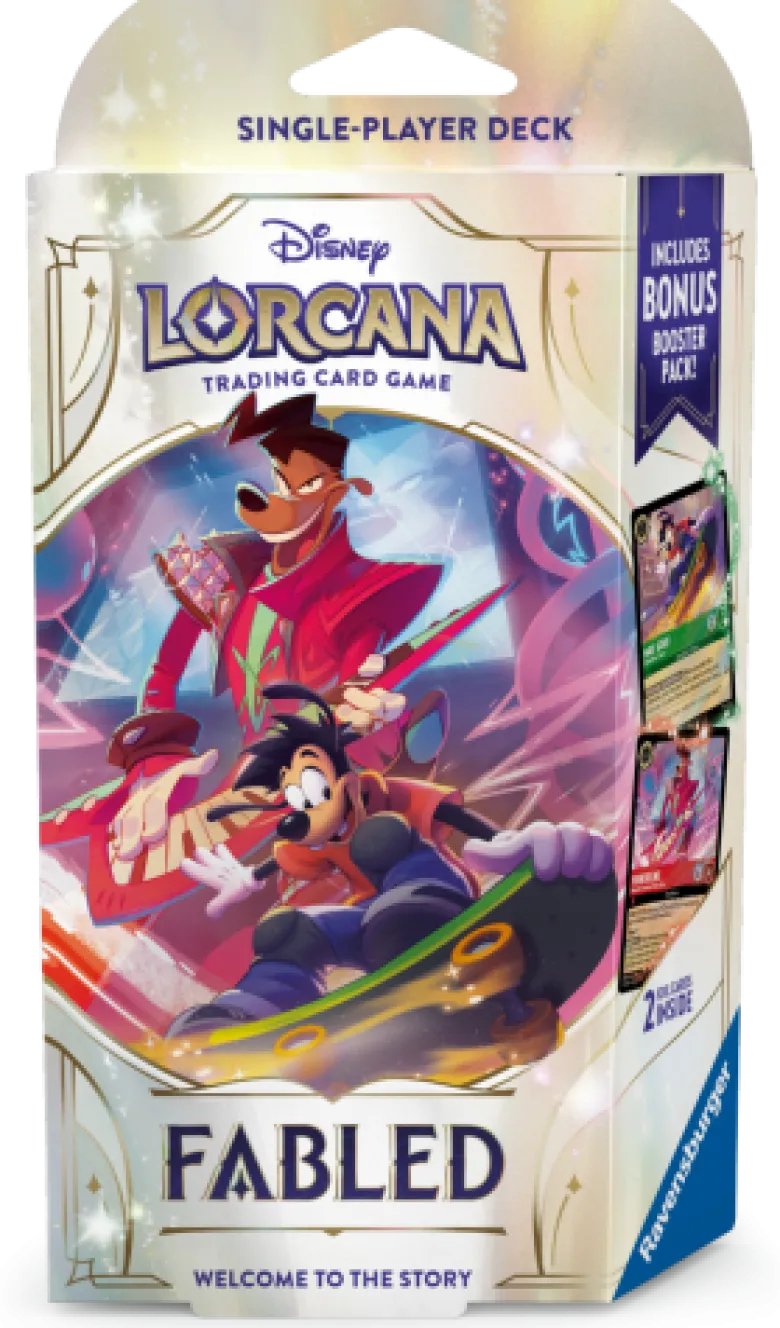 Disney Lorcana TCG: Fabled - Standout Headliners - Max Goof & Powerline