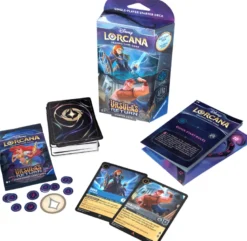 Disney Lorcana TCG: Ursula's Return - Anna & Hercules (Sapphire & Steel) Starter Deck