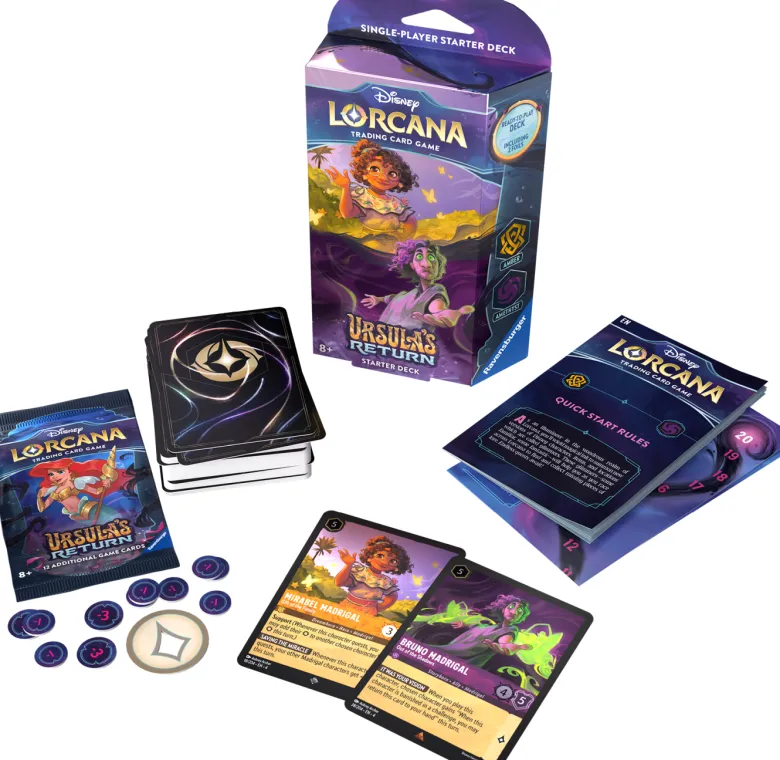 Disney Lorcana TCG: Ursula's Return - Mirabel & Bruno (Amber & Amethyst) Starter Deck