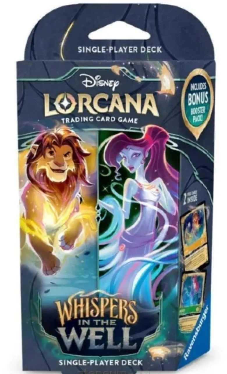 Disney Lorcana TCG: Whispers in the Well - Simba and Megara Starter Deck