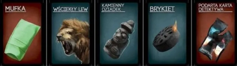 Dochodzenie: Zestaw kart promocyjnych 1