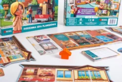 Domek + 3 żetony -"Bocian", "Auto", #Shelfie