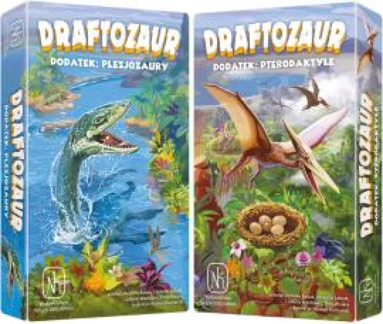 Draftozaur: 2 dodatki -Pterodaktyle i Plezjozaury