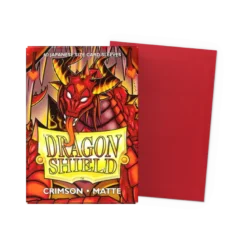 Dragon Shield Japanese - Matte Crimson