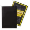 Dragon Shield Japanese (59x86mm) Art Sleeves - Classic Black (60 Sleeves)