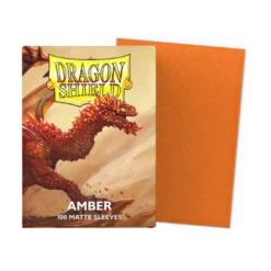 Dragon Shield Matte Amber (100szt)