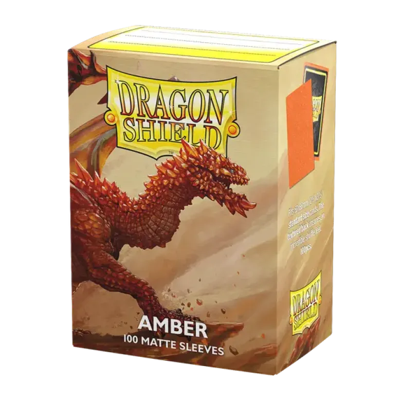 Dragon Shield Matte Amber (100szt)