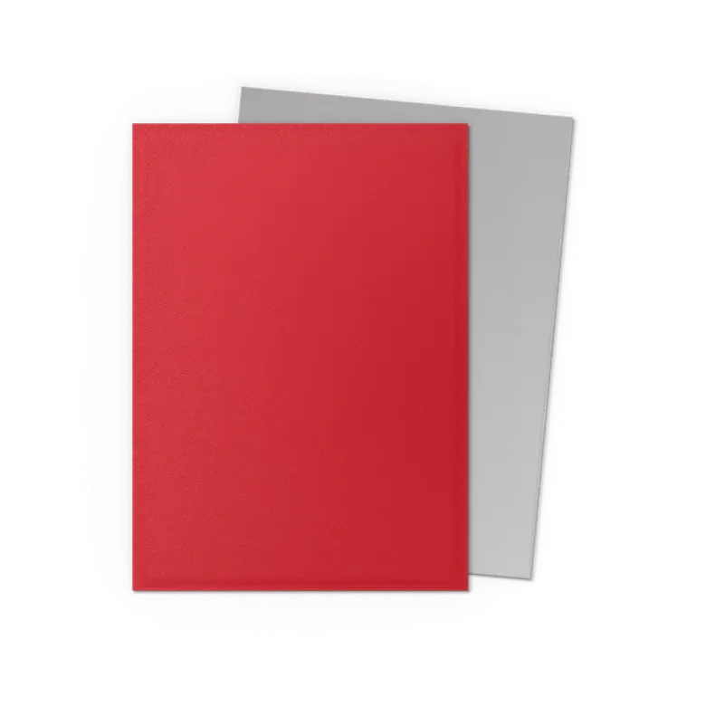 Dragon Shield Matte Dual: Crimson & Silver