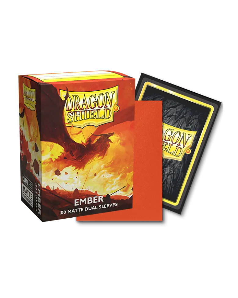 Dragon Shield Matte Dual: Ember