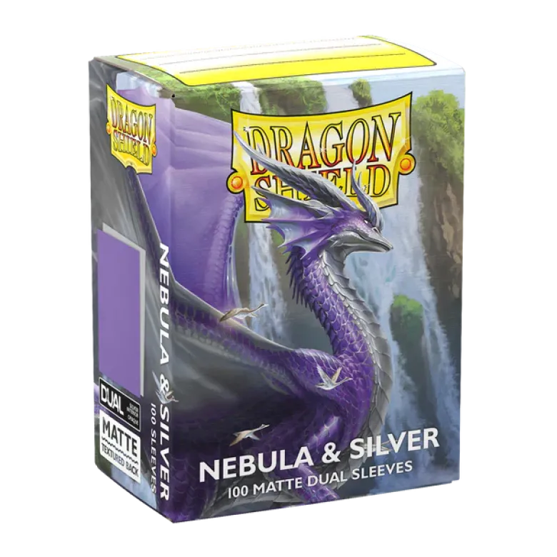 Dragon Shield Matte Dual: Nebula & Silver