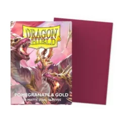 Dragon Shield Matte Dual: Pomegranate Gold Special Edition