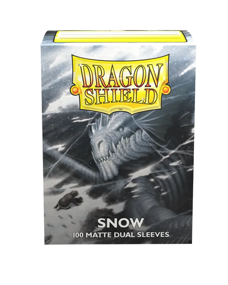 Dragon Shield Matte Dual: Snow