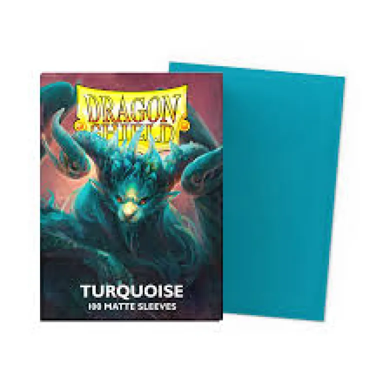 Dragon Shield Matte Turquoise (100 szt.)