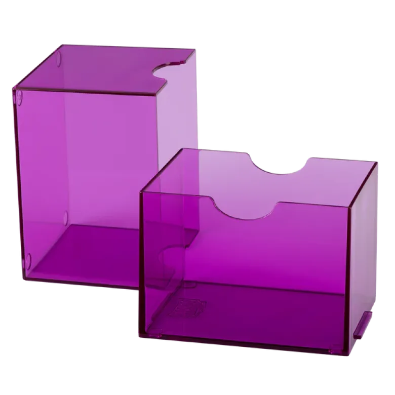 Dragon shield - Strongbox Clear Purple